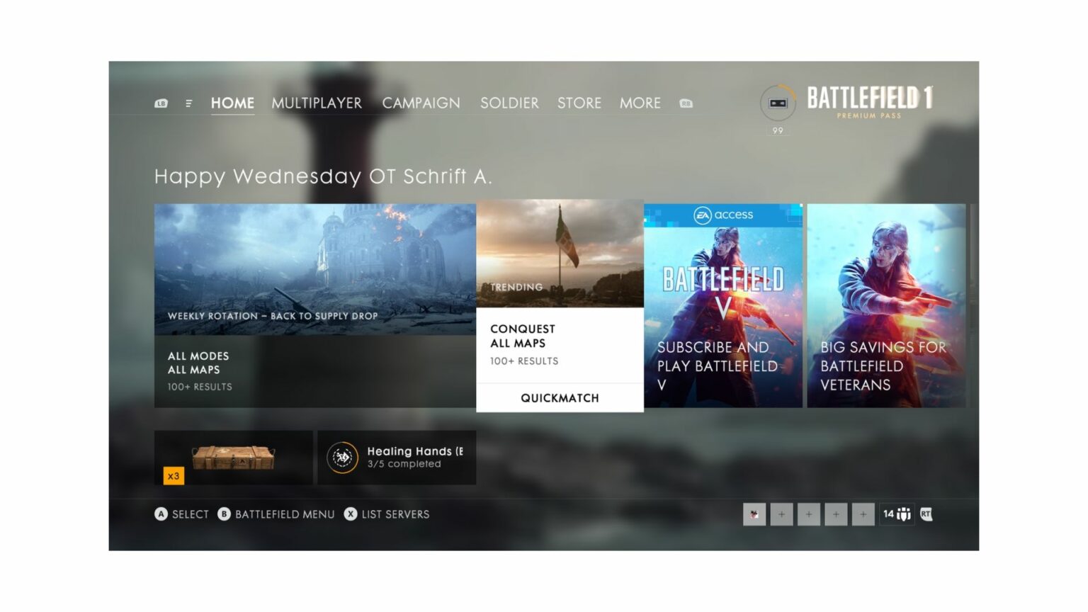Battlefield 1 Xbox One Review – Current State Of The Game – Game With Ease